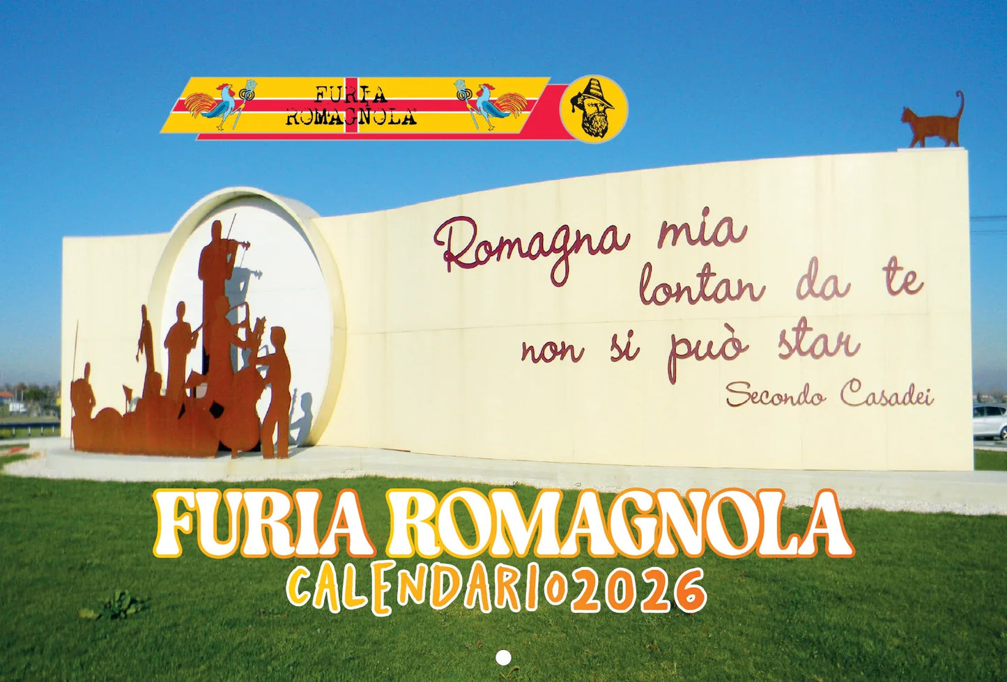 Calendario Furia Romagnola 2026 - T-SHIRT DIVERTENTI