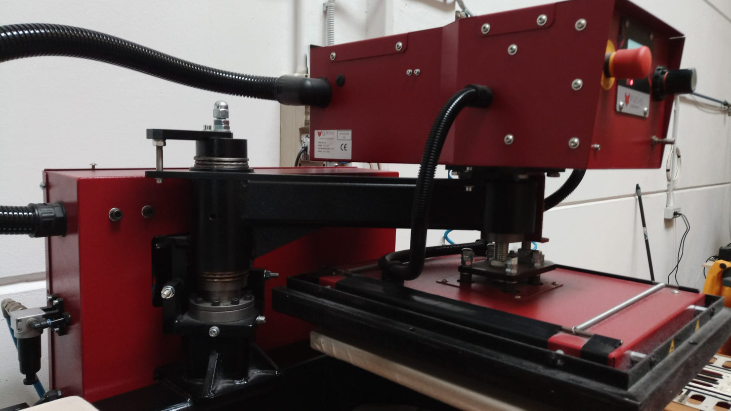 pressa pneumatica doppio piatto