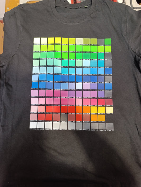 T-shirt Pantone RGB