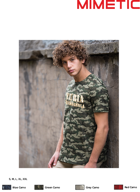 furia romagnola t-shirt mimetica